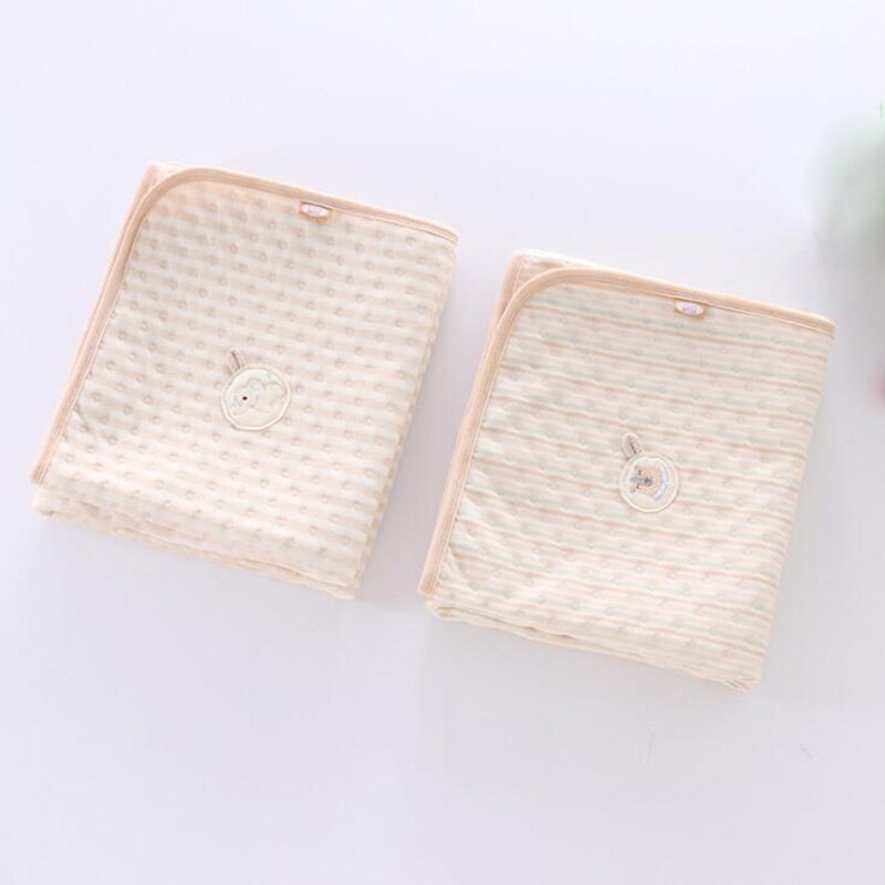 Matras luier verschoningsmatjes baby wegwerpmatje peuter luiertafelmat katoenen beddengoed waterdicht wit 029