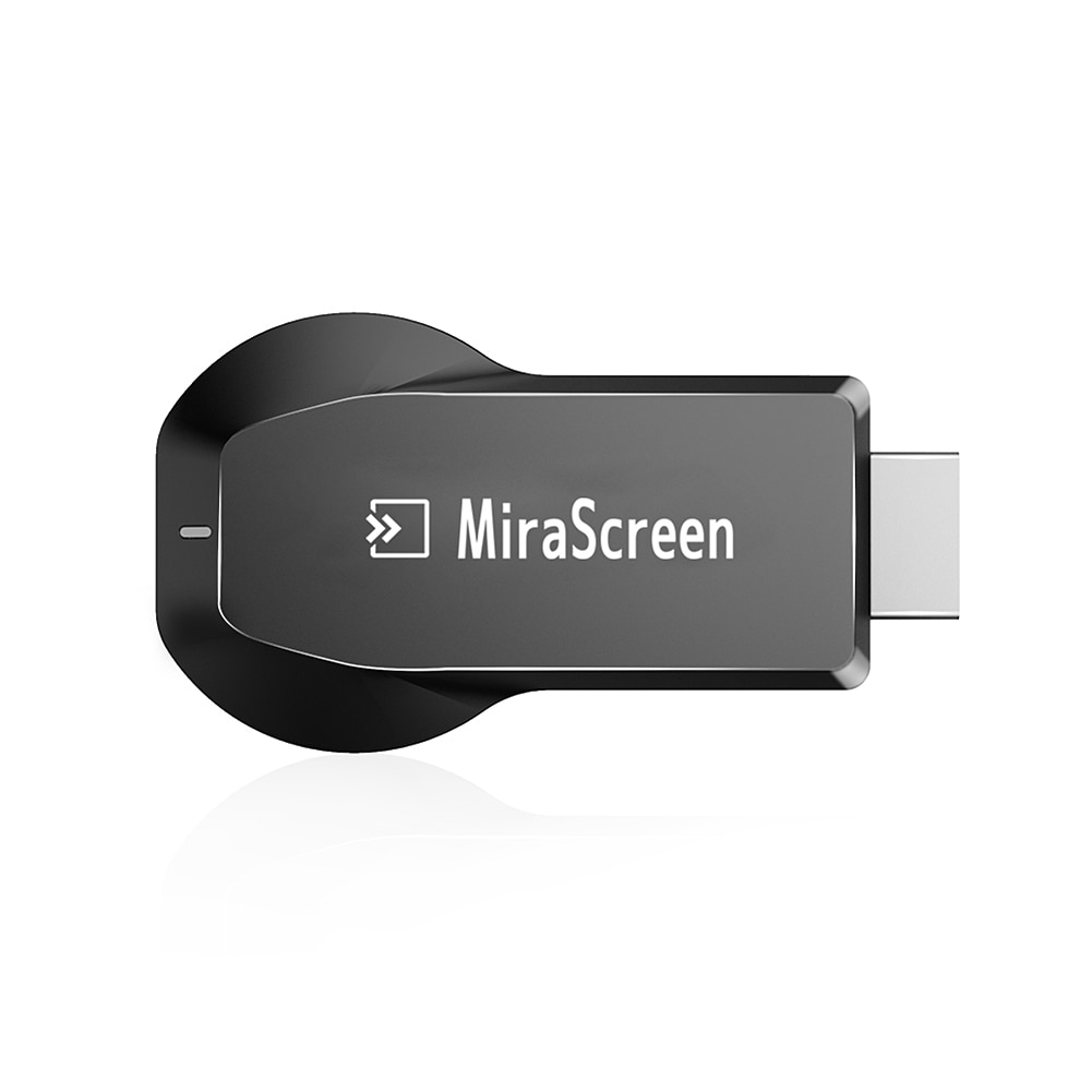 Mirascreen  e5m 2.4 / 5g dual band trådløs hdmi dongle miracast airplay dlna hdtv tv stick til android mac ios windows os