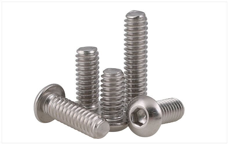 Round head screw