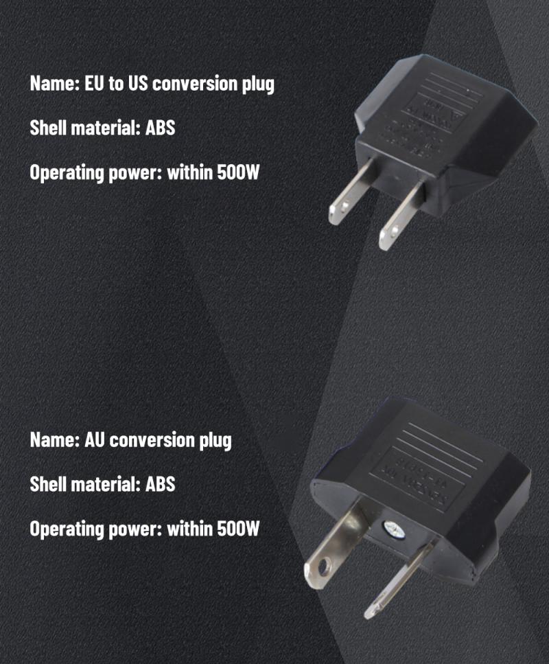 4,0/4,8 mm EU-stekkeradapter EU VS naar Euro US-stekkerconverter Amerikaanse converteraansluiting Reizen Huishoudelijke voedingsadapter