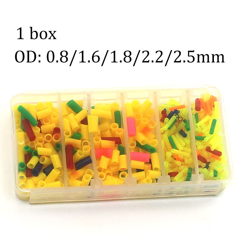 Assorted Pole Float Fishing Rubbers Sleeve boxed Carp Fishing Float Accessories Coarse Feeder Fishing Tackle