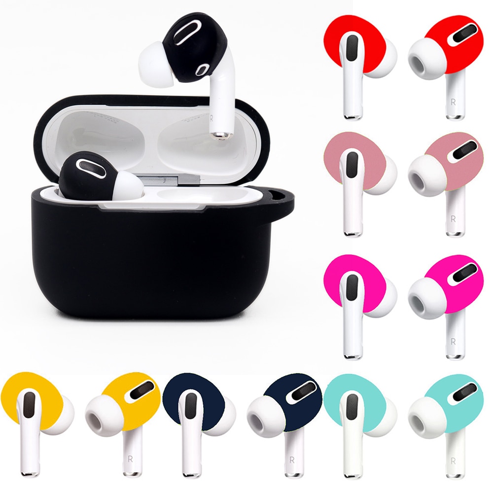 Silikonowe Etui na Słuchawki do Airpods Pro - Miękkie Ultra-cienkie Nakładki Antypoślizgowe