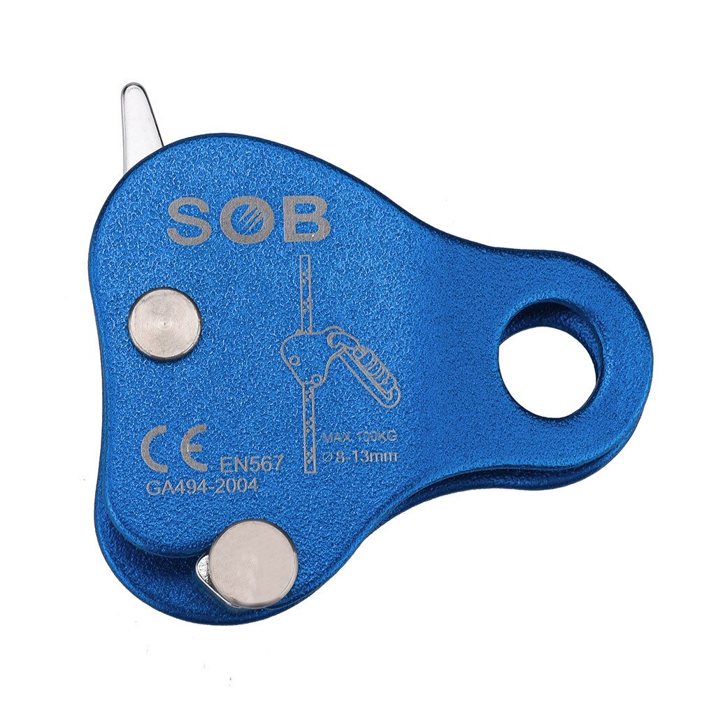 40# Rappelling Rope Grab Equipment Gear Mountaineering Rescue Rock Outdoor Climbing Accessories Parts With Climbing Rope