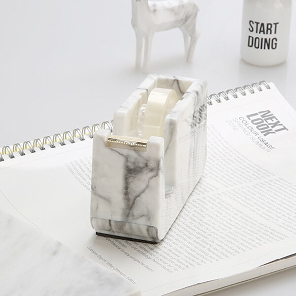 NEVER Marble Edition Masking Tape Cutter Adhesive Tape Dispenser Tape Dispenser Cutter office accessories Stationery Stationer