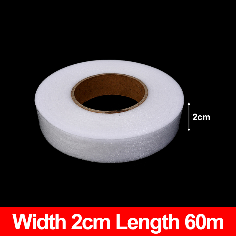 300/60M Zelfklevende Broek Zoom Tape Rand Verkort Plakken Tape Ijzer Op Broek Diy Kleding lengte Verkort Thuis Naaien Accessoires: XL / Blauw