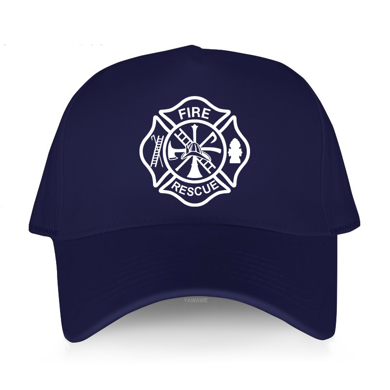 Fire Rescue Firefighter Baseball Caps Adjustable Caps Unisex Cool Fireman Hats