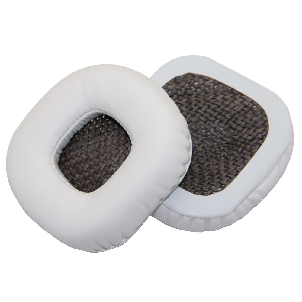 Almohadillas de repuesto para auriculares Marshall Major i ii 1 2, almohadillas para los oídos, 2 piezas: Blanco