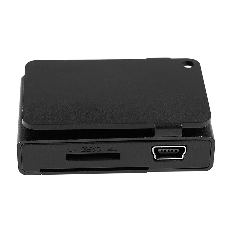 Najlepsze oferty mini odtwarzacz MP3 sportowy odtwarzacz muzyczny 16GB SD TF obsługiwany z klipsem słuchawkowym kabel USB czarny