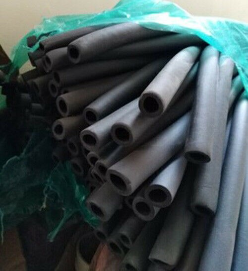 NBR Rubber Foam Insulation Tube Pipe Antiflaming Anti Freeze Anti Sun Burn