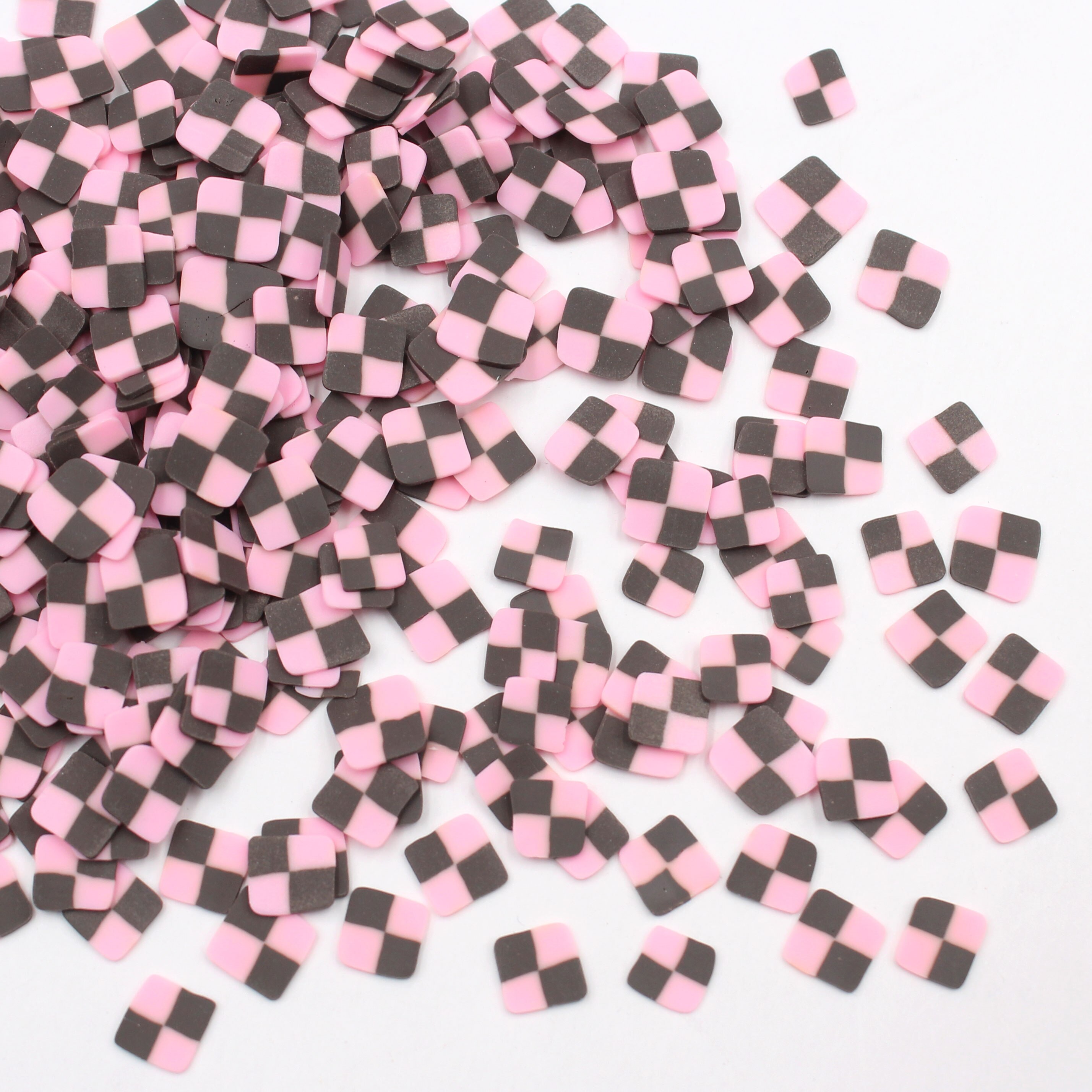 100g/lot Chocolate Candy Slices Polymer Clay Sweet Toffee Sprinkles for Christmas Decoration DIY Crafts Filler Accessories