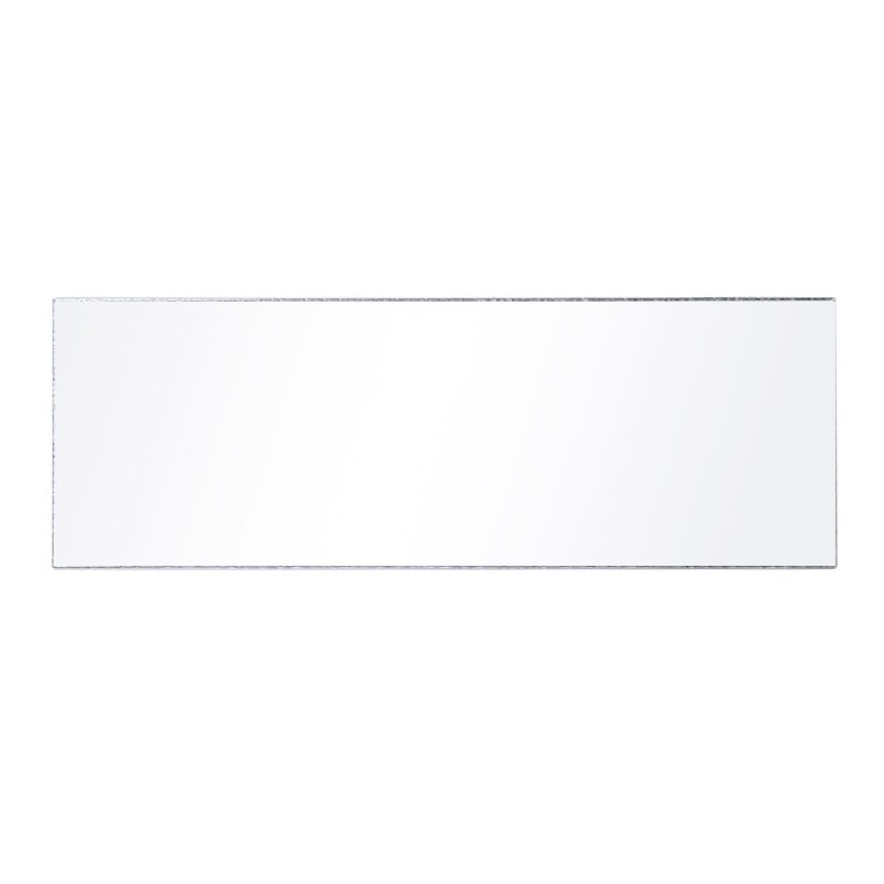 1pc Silver Acrylic Mirror Sheet 3mm Thickness Clear Acrylic Plxiglass Sticker Wall Decal Mirror Sheet For Home Wall Paint Decor