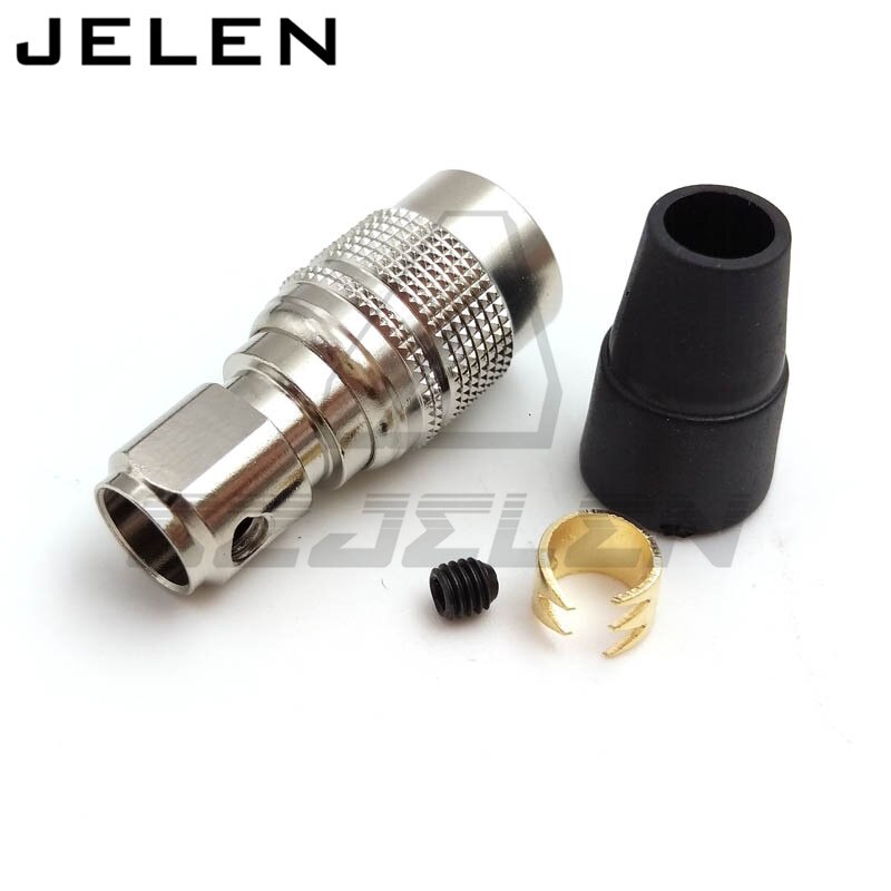 HR10A-10P-4P Hirose Style 4Pin Connector – Industrial Camera Power Plug, Solder Type, DC