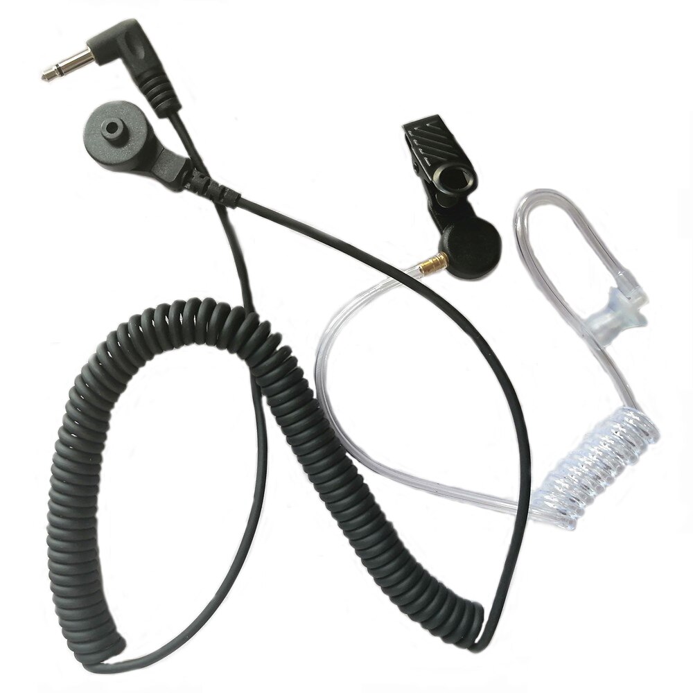 Politie Luisteren Alleen Oortelefoon Oortelefoon Headset Voor Kenwood KMC-25 KMC-26 Speaker Mic 2-Way Radio Walkie Talkie 3.5Mm 1 Pin Jack