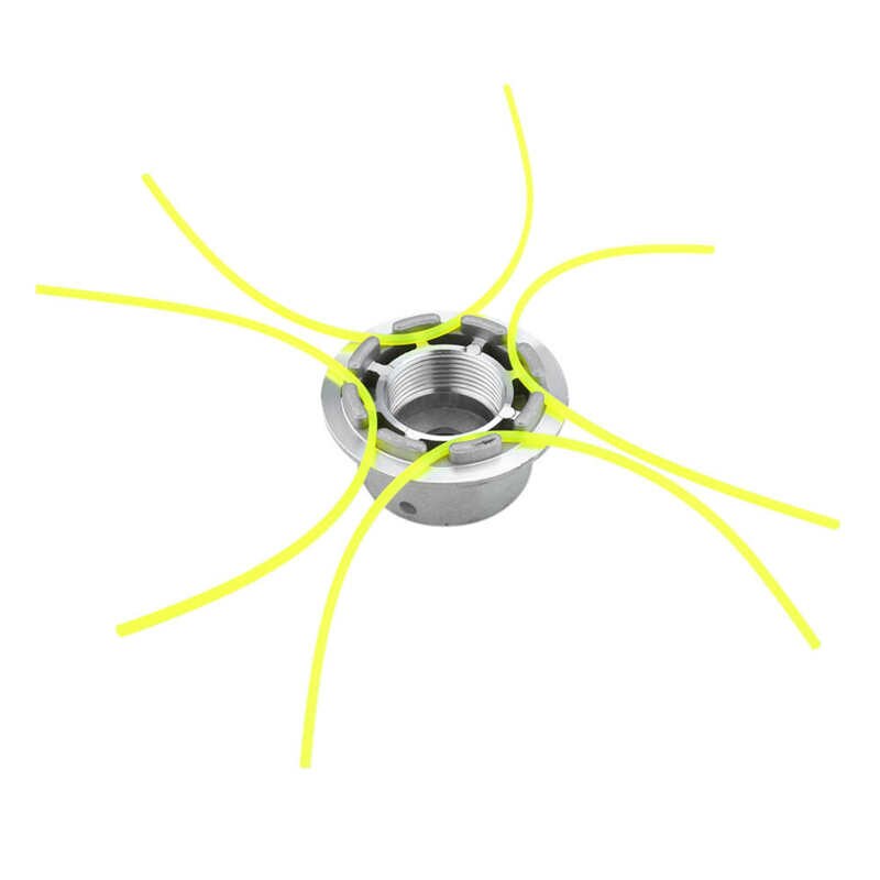 Universal Aluminium Trimmer Head String Set Garden Grass Brush Cutter Bushes Durable Strimmer Head For Lawn Mower