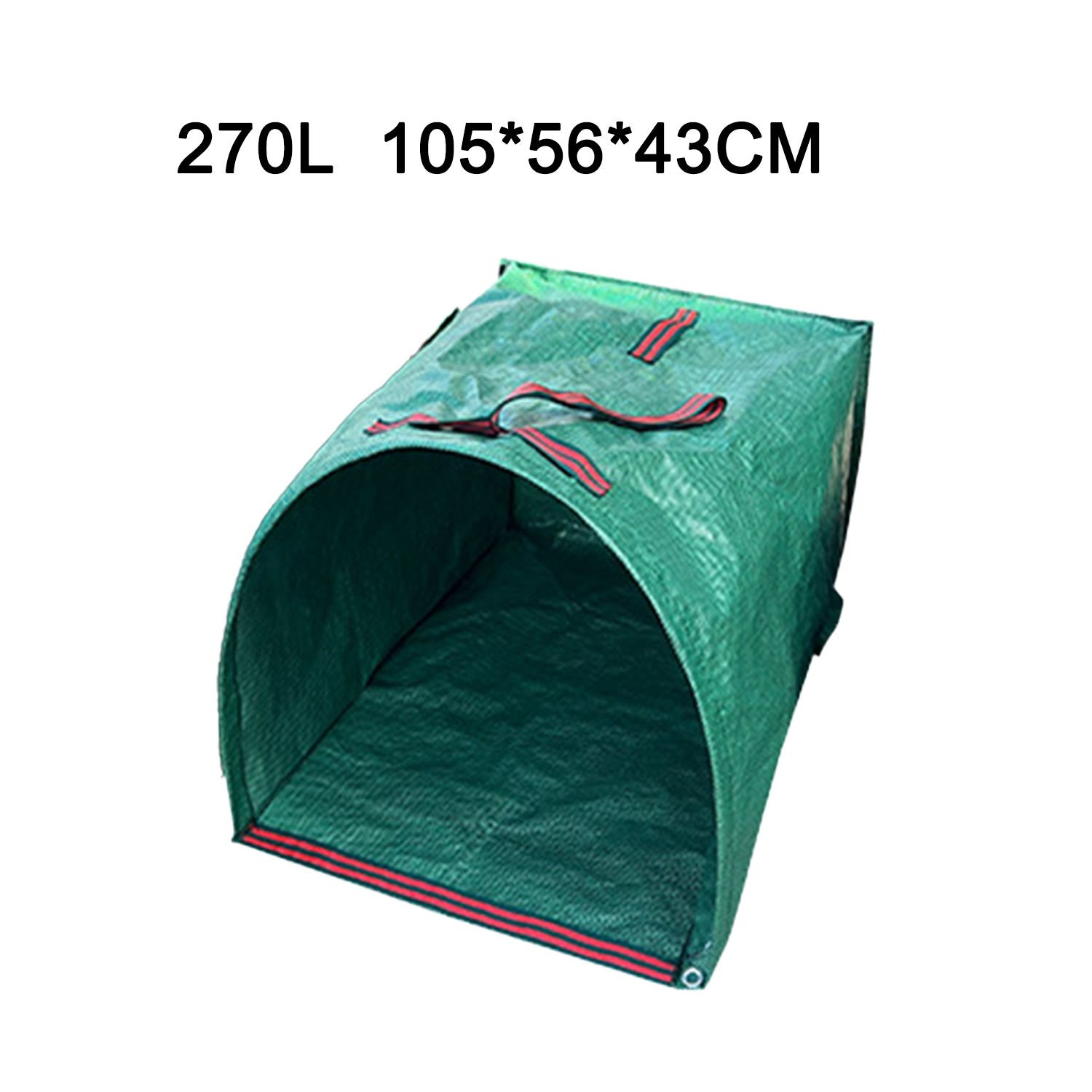Sac de collecte de feuilles de jardin 150L/200L/270L, avec poignées, sac poubelle de feuilles de pelouse de Patio, sac poubelle de Camping, rangement de vêtements sales