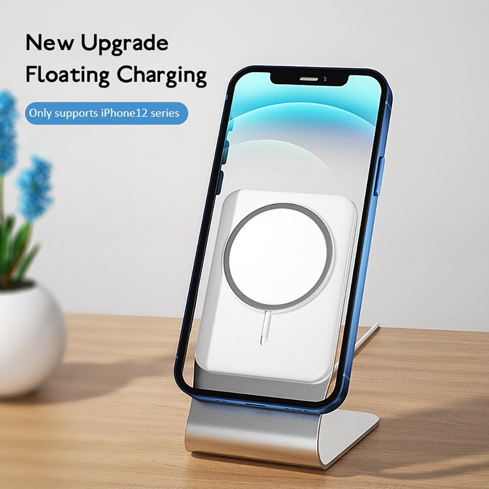 For Magsafe Qi Wireless Charger Bracket Phone Desktop Stand Holder For IPhone 12 Pro Max 12Mini Magnetic Wireless Charging