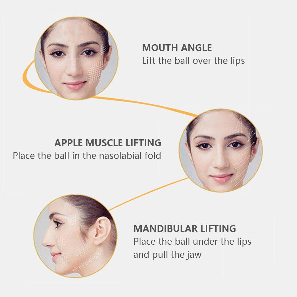 Face Lifting Microcurrent Roller Massager Skin Tightening Anti Wrinkle BIO Micro Current Facial Lift Care Beauty Device