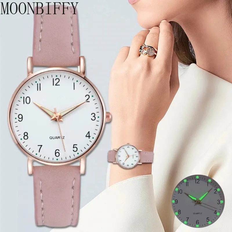 Nieuw Horloge Vrouwen Mode Casual Lederen Riem Horloges Eenvoudige Dames Kleine Wijzerplaat Quartz Klok Jurk Polshorloj Mujer