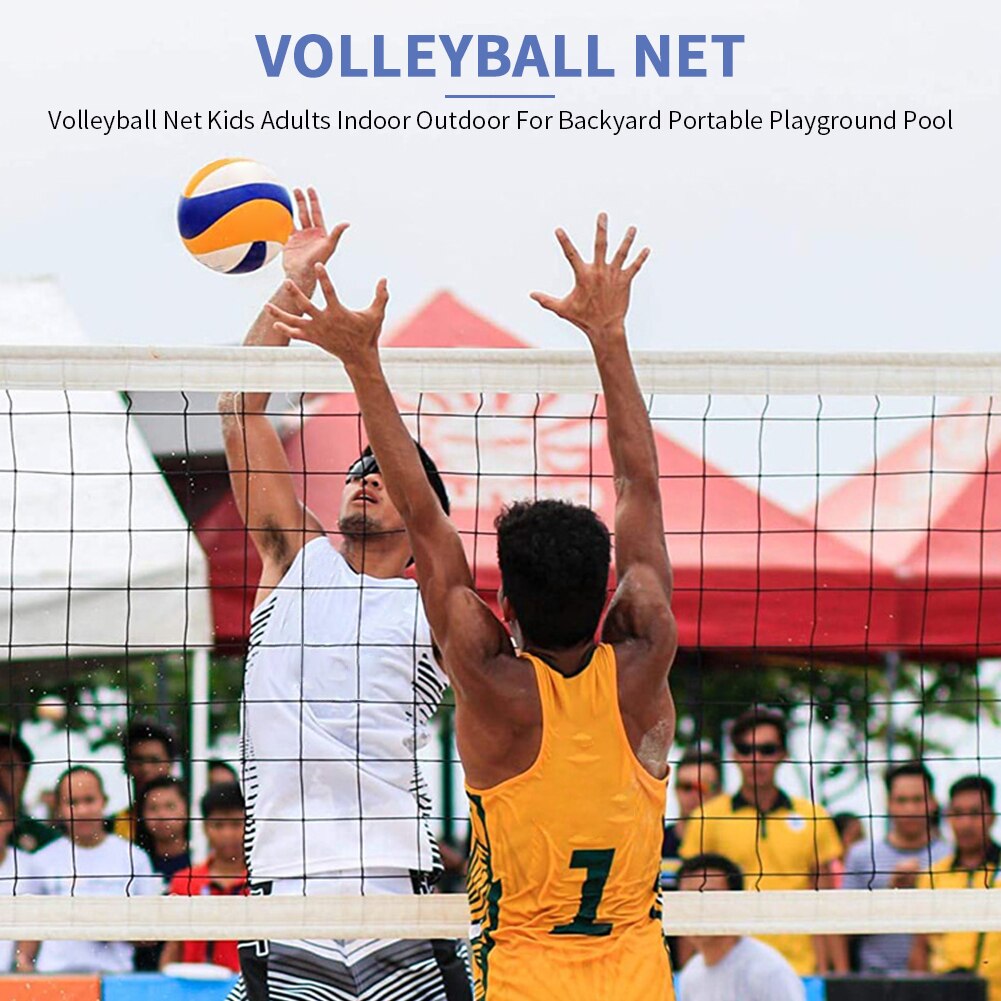 Portable For Backyard Folding Kids Adults Volleyball Net Lawn Sports Equipment Indoor Outdoor Beach Fitness Playground Exercise