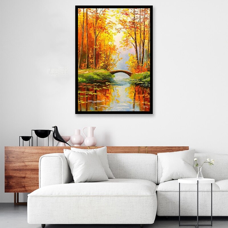 DIY 5D Diamond Painting Set Crystal Diamond Embroidery Paintings Arts Craft for Hom Wall Decor Adults and Kids