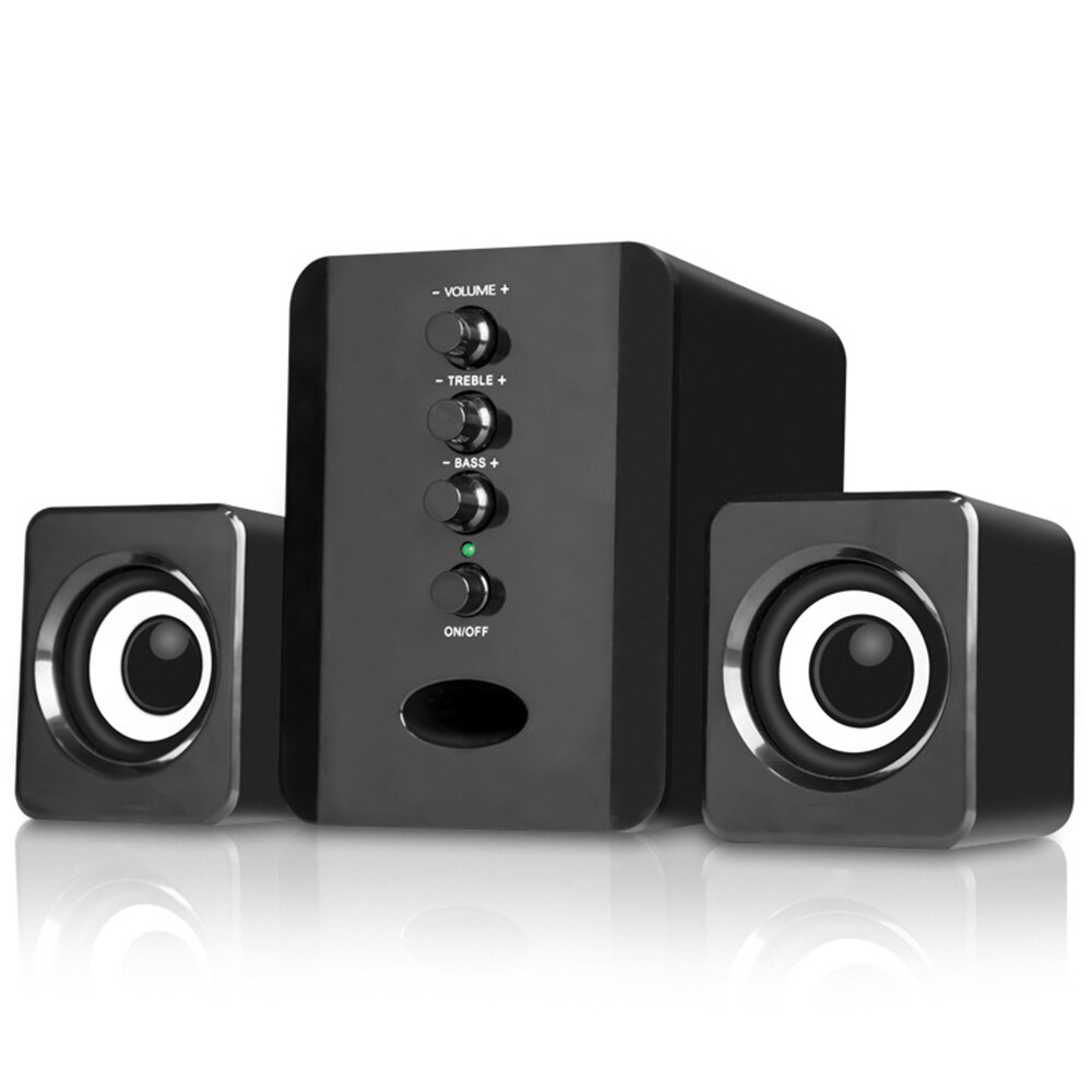 Desktop Computer Laptop Mobiele Telefoon 2.1 Speaker Subwoofer Bluetooth Speaker