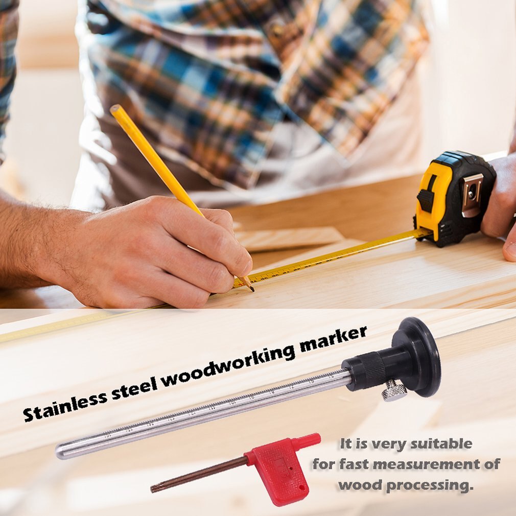 Marking Line Tool Scriber European Style Mark Scraper Marking Guage Dowels Marking Instrument Woodworking Tool