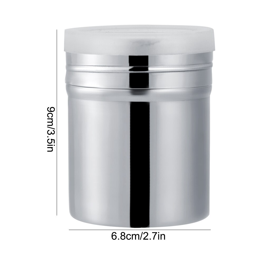 Stainless Steel Cocoa Powder Shaker Chocolate Icing Sugar Shaker Sifter For Shaking Icing Sugar Onto Cakes