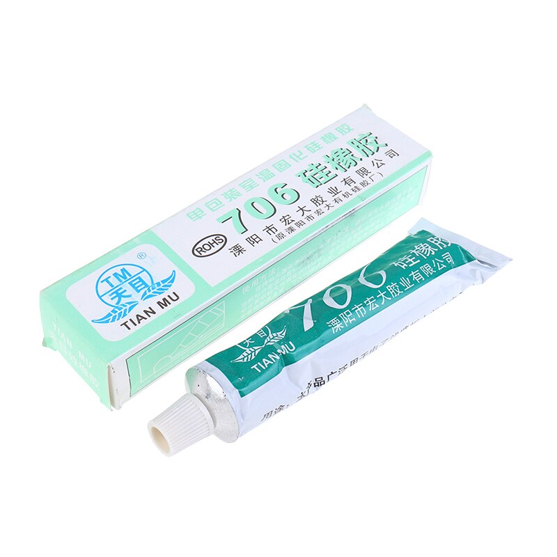 1 pièces 704 fixe haute température résistant Silicone caoutchouc étanchéité colle étanche isolant électronique mastic
