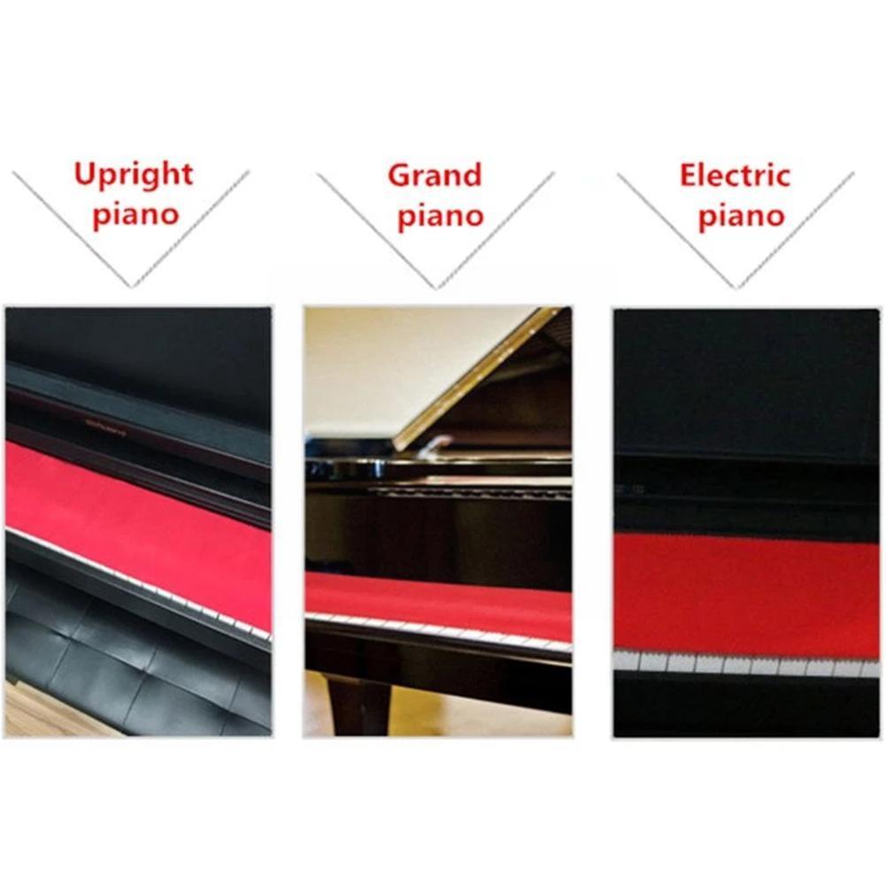 Flanel Piano Board Anti-Stofkap Doek 61/88 Elektronische Piano Universele Stofdichte Cover Digital Waterpro J6y9