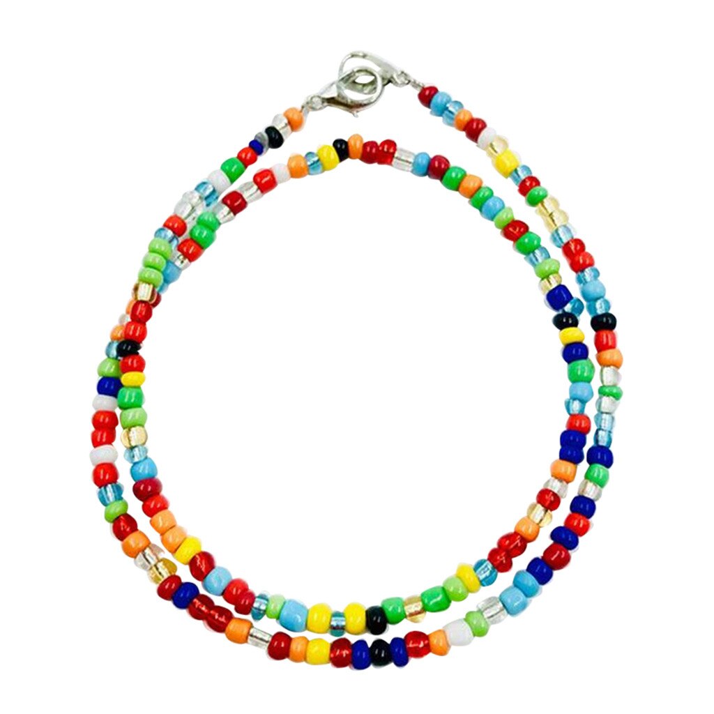 Cordón para mascarilla, cuerda antiseparación, cuentas de colores, antipérdida, anticaída, para colgar en el cuello, 1 unidad