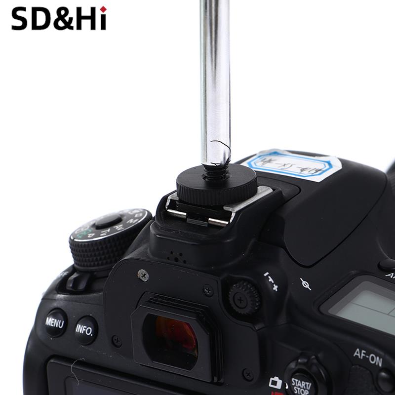 1PC Schwarz Dslr Kamera Regenschirm Sonnenschirm Regnerischen Halter Für Allgemeine Kamera Foto Kamera Regenschirm Zubehör