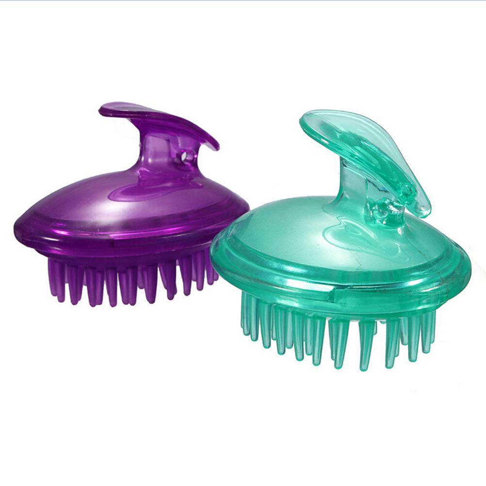 Hoofdhuid Massage Borstel Siliconen Head Body Massager Shampoo Haar Wassen Kam Body Douche Borstel Bad Spa Afslanken Massage Borstel