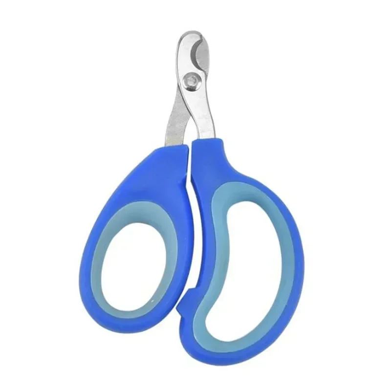 Cat Nail Clippers for Small Cat Dog Stainless Steel Puppy Claws Cutter Pet Nall Grooming Clippers Trimmer: Blue