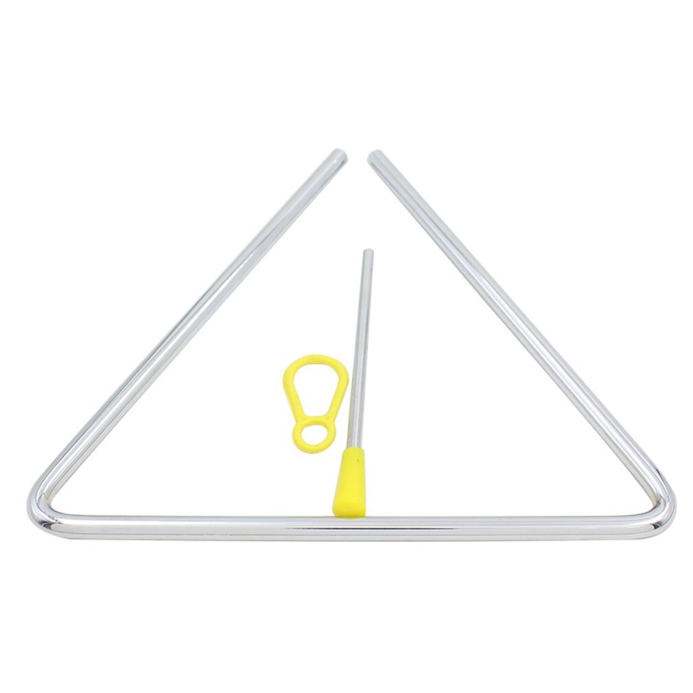 1pc 7/8 tommer trekant jern orff musikinstrumenter band percussion pædagogisk musikalsk triangolo