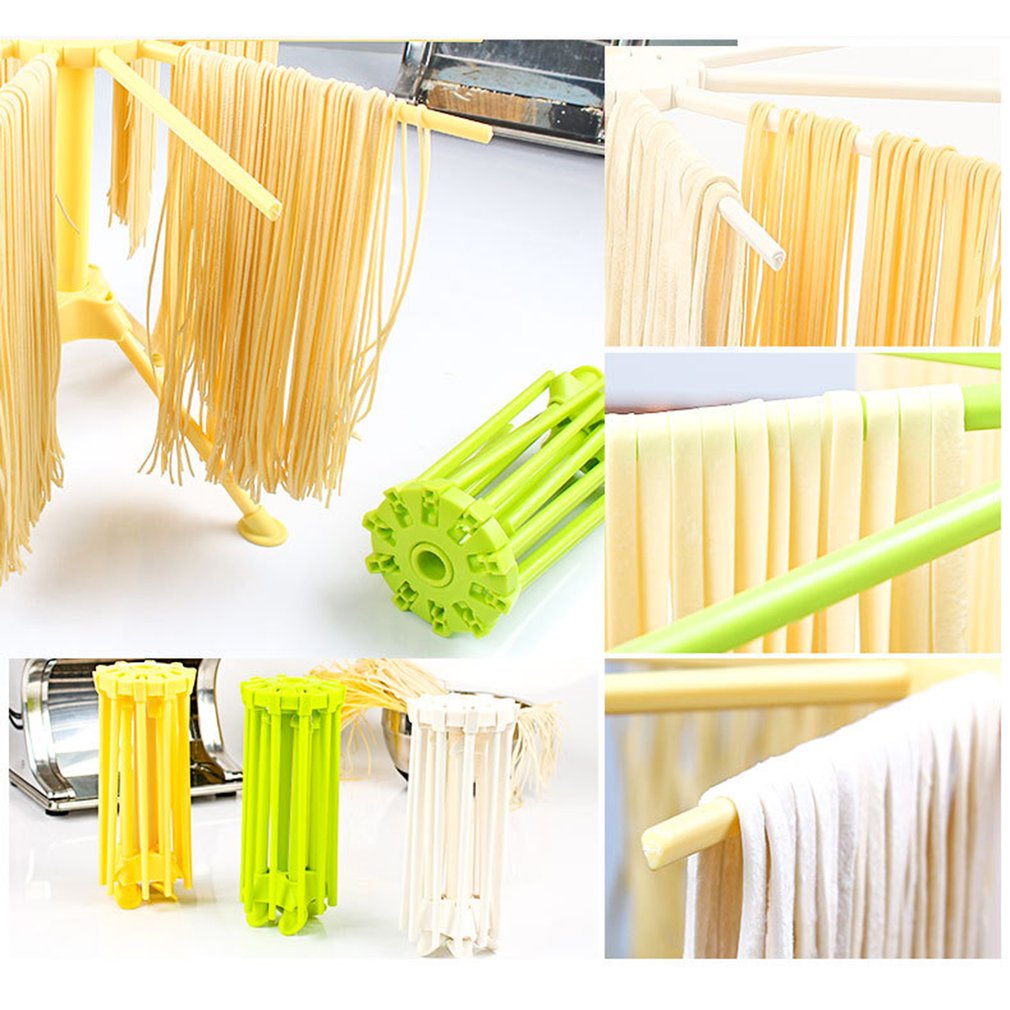 Køkken pasta maskine presning maskine tilbehør tørring nudlerestativ hængende nudlerestel tørring nudlerestativ