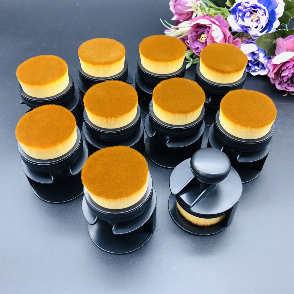 10pc Blending Tools Brush Drawing Painting Brush Makeup Brushes Flat Kit Painting Brushes for Scrapbooking Card handmade