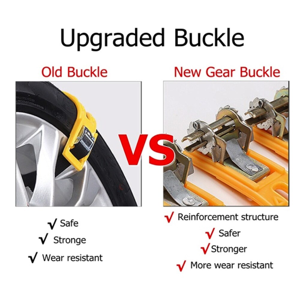 Tpu antislip ketting, veiligheidsnoodgevallen, antislipkettingen, universele autogordel, sneeuwketting