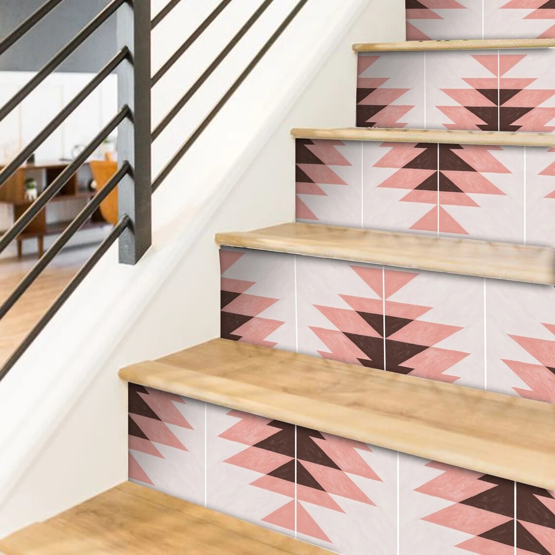 Zelfklevende Tegel Stickers Trap Sticker Vinyl Kleurrijke Verwijderbare 3D Trappen Decoracion Voor Stappen Decals Home Decor