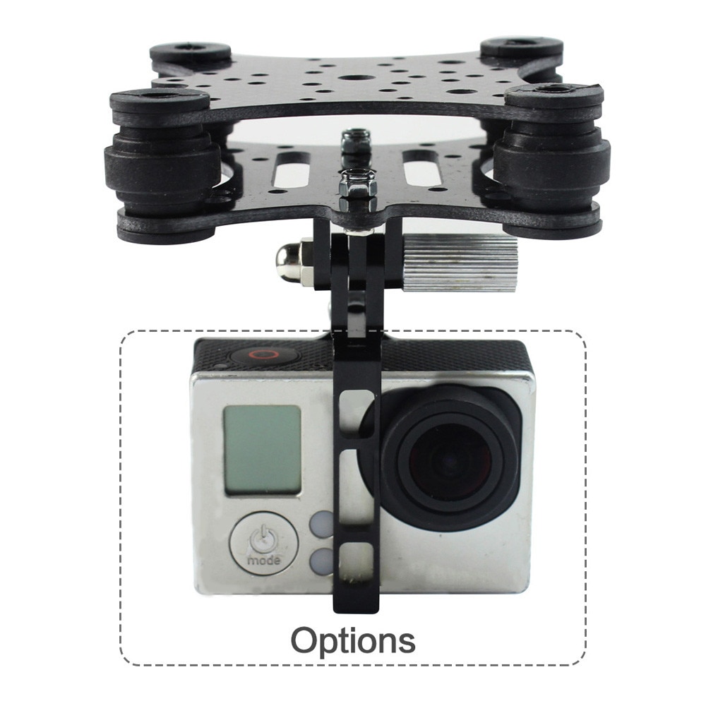 Ouhaobin Antivibration Camera Gimbal Mount Carbon Voor GoPro Hero Voor DJI Phantom RC Drone Accessoires 1129 #2