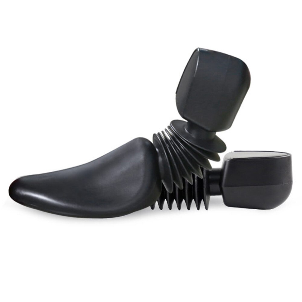 2PCS Portable Plastic Shoe Stretcher Shaper Durable Anti Wrinkle Boots Expander Universal Home Elastic Spring Adjustable