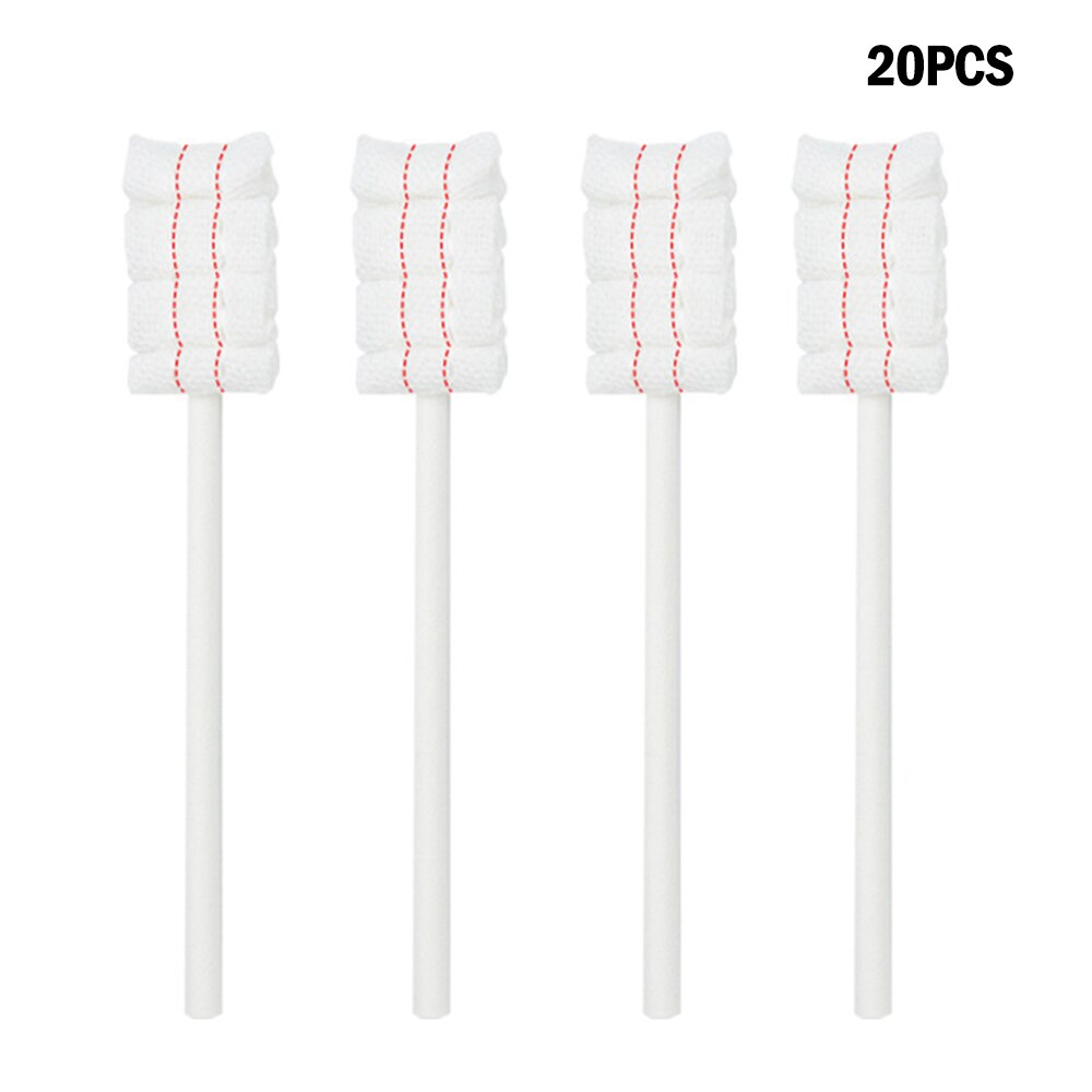 Cepillo de dientes para bebé, limpiador de lengua, 20/30/50 Uds., gasa desechable, limpieza Oral infantil, cuidado Dental: 20PCS