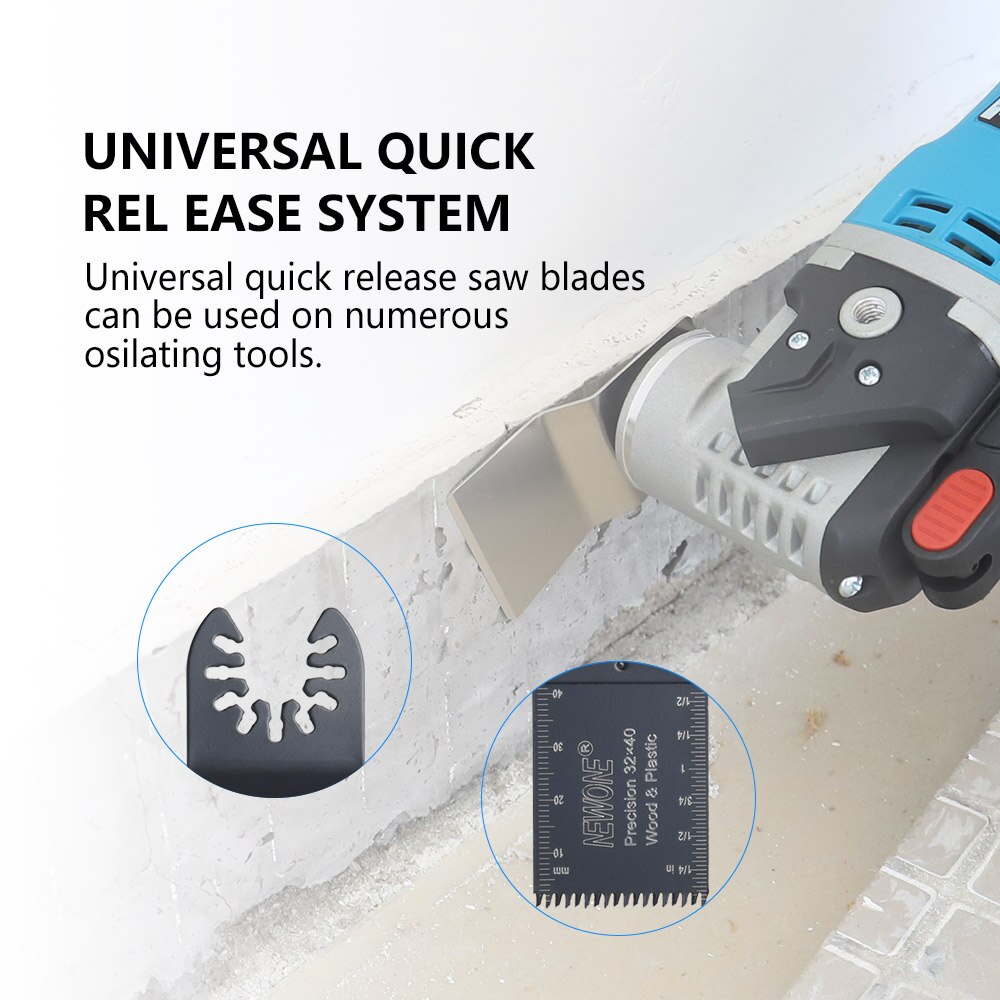 NEWONE Quick Release Sanding Disc 40-240 Grit 6 Holes 93mm Triangle Delta Sanding Paper Hook Loop Sandpaper Disc Abrasive Tools