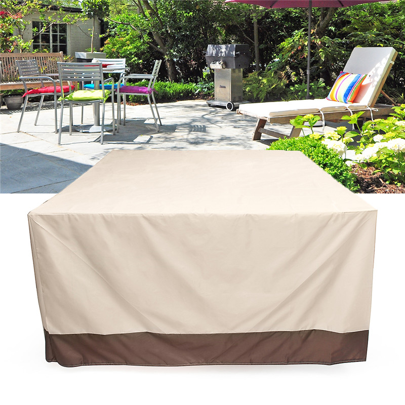 3 Vormen Waterdichte Outdoor Tuin Patio Furniture Covers Regen Sneeuw Stoel Covers Voor Sofa Tafel Stoel Dust Proof Cover