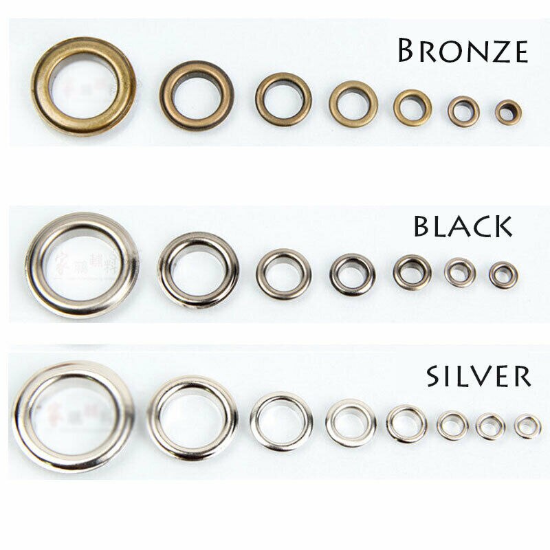 Bluemoona 4 Stuks - Legering Tule Oogjes Canvas Lederen Zelf Backing Schroeven Handtas Gesp 25mm DIY LigthGold