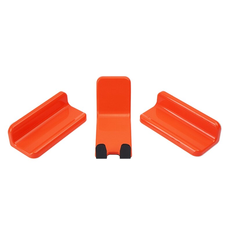 Soporte de pared para bicicleta de hasta 25Kg de capacidad, gancho de Pedal, soporte de rueda para almacenamiento de bicicletas, estacionamiento con pernos de expansión: Naranja