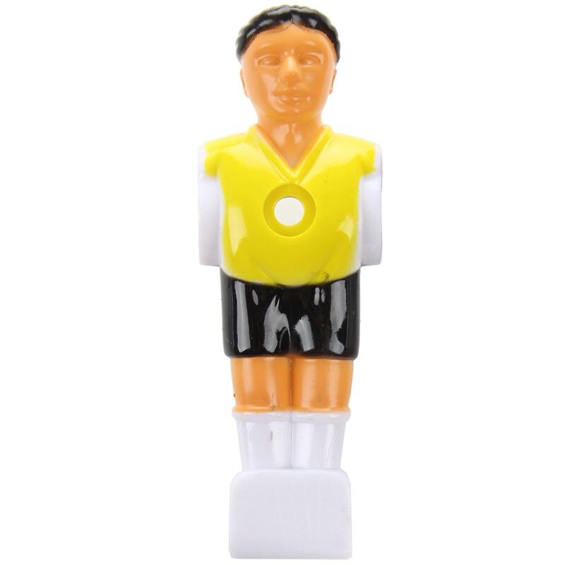 22pcs Foosball Man Table Guys Man Soccer Player Part Yellow+Royal Blue with Ball