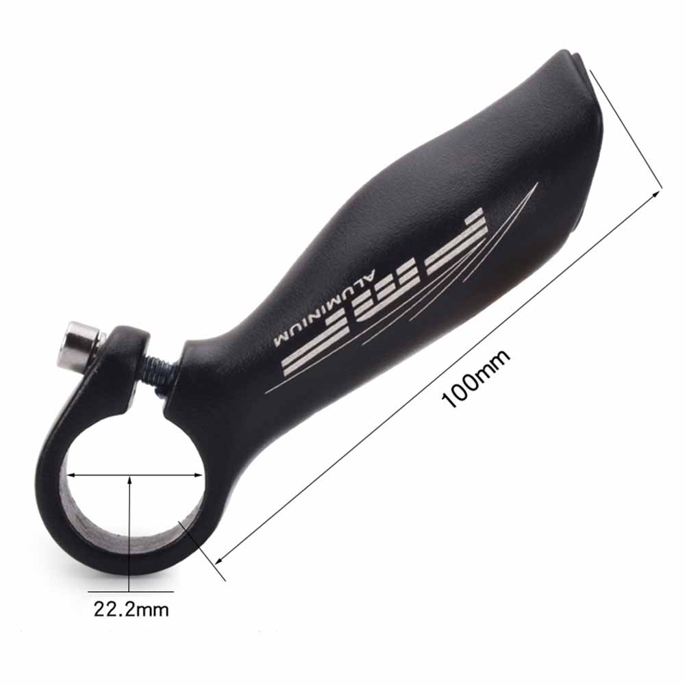 Cornes de guidon de vélo en aluminium, 2 pièces, accessoires de cyclisme pour vtt/BMX