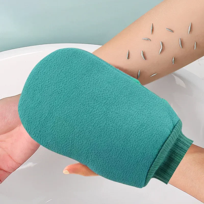 bain pour Peeling exfoliant nettoyage du corps gommage mitaine frotter peau morte gants pour douche corps brosse serviette SPA mousse corps Massage