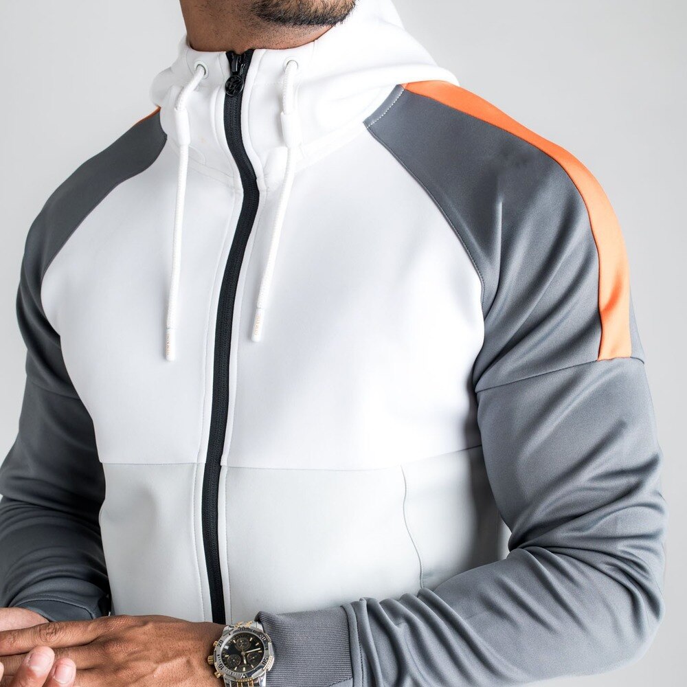 Chándal de 2 piezas para hombre, ropa deportiva para correr, chándal de manga larga para otoño,