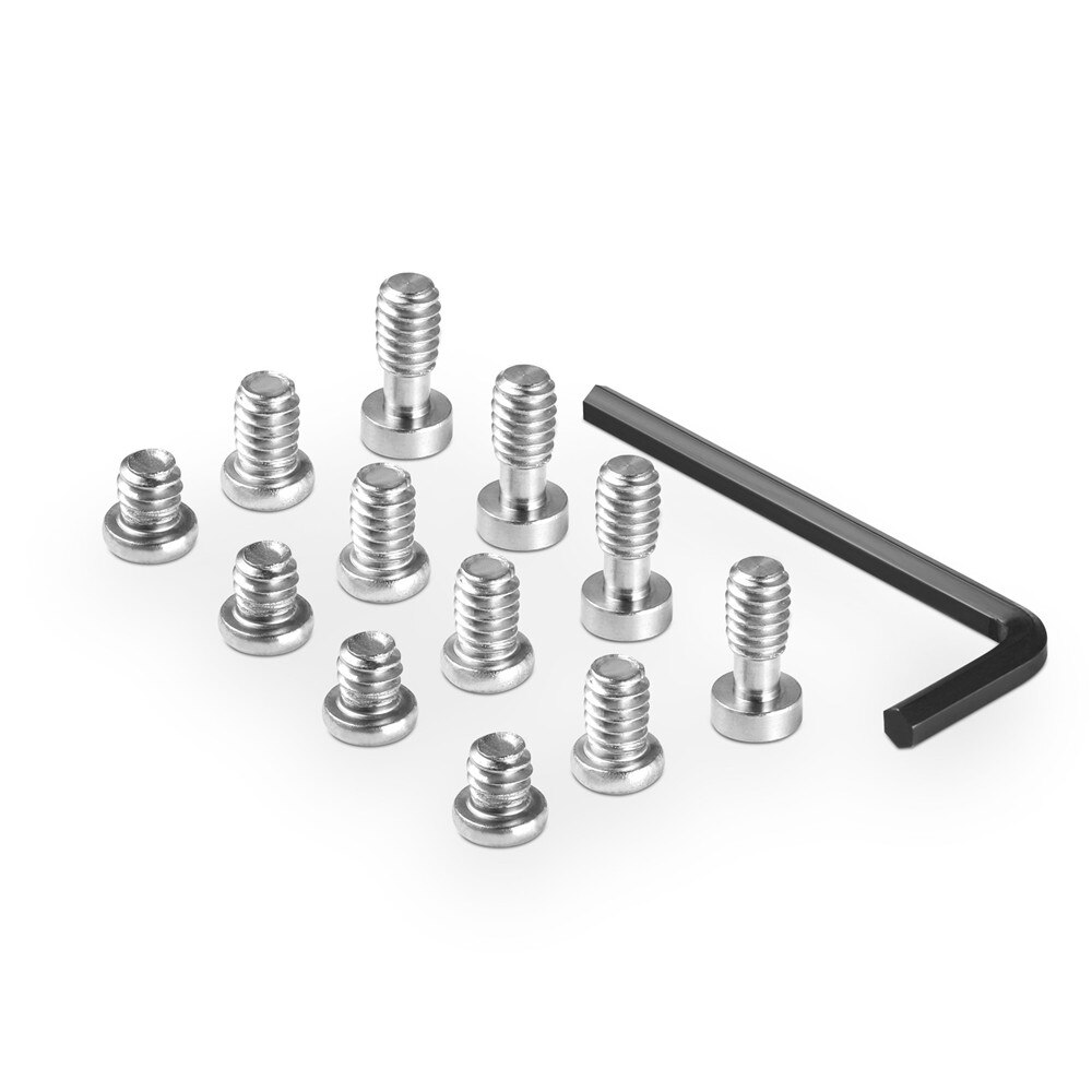 Smallrig conjunto de parafuso para câmera, parafuso sextavado com 1/4 unidades para câmera acessório de substituição-1713